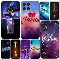 Case For Huawei y6 y7 2018 Honor 8A 8S Prime play 3e Phone Cover Soft Silicon Jesus Christ faith