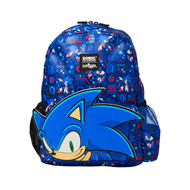 Smiggle - 【0.4kg 超輕護脊】Sonic 超音鼠 14L 護脊書包 38 cm兒童背包 背囊| 兒童旅行袋| 藍色 ｜幼兒書包｜平行進口