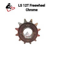 12T Freewheel Bicycle Basikal Lajak Chrome Sprocket