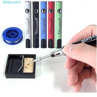 DOREENJ Battery Electric Soldering Iron, Adjustable Voltage 510 Thread Welding Heating Pen, Lightwei