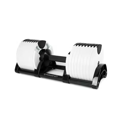 Adjustable Dumbbell Single 5-40/80lb 5lb Increments for Home Gym Fitness Up to 20 Weight Settings