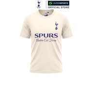 SPURS Letter เสื้อยืดผู้ชาย สีครีม