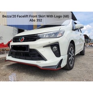 Bodykit Perodua Bezza 2020 Drive68 Full Set With Colour