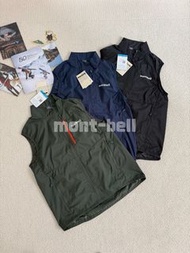 全新日本montbell 馬甲男士OD徒步登山montbell防風背心montbell背心montbell vest