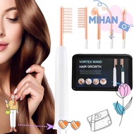MIHAN Vortex Comb Bundle, Nourishes Hair Roots Easy to Use Vortex Hair Growth Wand,  High Frequency 