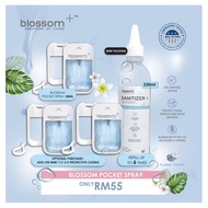 🔥HOT ITEMS🔥 Blossom+ Sanitizer Alcohol Free Blossom Scent Kill 99.9% Germs 消毒杀菌喷雾 Pocket Sanitizer Sprayer Set 50ML