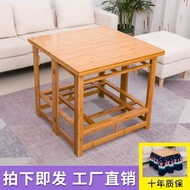 superior productsThermal Table Square Fire Rack Winter Multi-Functional Foldable Heating Kang Table Solid Wood Thermal T