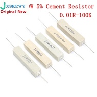 10PCS 10W 5% Cement Resistor Power Resistance 0.1R 0.33R 5R 10R 0.22 0.47 0.5 1 2 3 5 10 20 30 36R 1