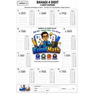 (KEMAHIRAN ASAS) BAHAGI 4 DIGIT DENGAN 1 DIGIT Latihan 6