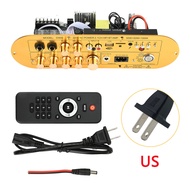 D900 Bluetooth 5.0 Amplifier Board 50W+50W+100W 2.1 Channel HiFi Subwoofer Audio AMP for Outdoors Ca