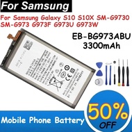 EB-BG973ABU Replace Battery 3300mAh Capacity for Samsung Galaxy S10 S10X SM-G9730 SM-G973 G973F G973