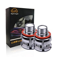 Car H11 LED Car Headlight 9006 HB4 9005 HB3 LED Bulb Projector Lens Devil Angel Eyes H8 Fog Lamp 12V