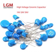 50Pcs 1KV 2KV 3KV High Voltage Ceramic Capacitor  5PF 30PF 47PF 56PF 100PF 220PF 471 222 223 103 1NF