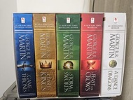 冰與火之歌 原文小說 A Song of Ice and Fire 5-copy Boxed Set