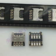 Brand New Original New Style SIM Card Holder Card Slot 8P 1.6H STD SMT SIM Socket Slot Gold Plated