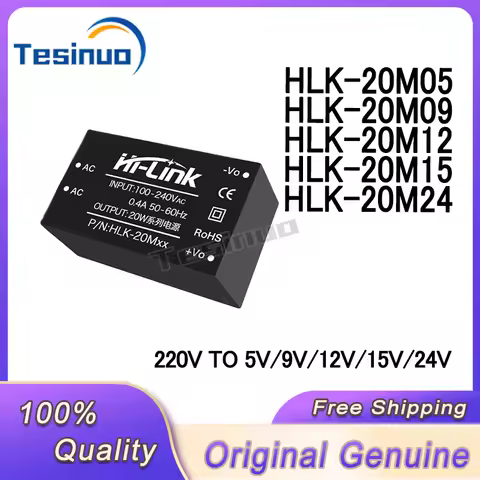 1/PCS New HLK-20M05 20M05 HLK-20M09 20M09 HLK-20M12 20M12 HLK-20M15 20M15 HLK-20M24 20M24 AC-DC Isol