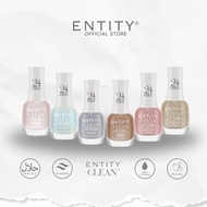 Entity Clean Breathable Nail Lacquer Glitters & Shimmer Color (15ml)