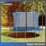 [yolanda2.sg] Trampoline Protective Net Nylon Trampoline Kids Children Jumping Pad Safety Net