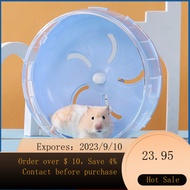 NEW Hamster Running Wheel Ultra-Quiet Large with Bracket Djungarian Hamster Flower Branch Mouse Toy Hamster Cage Runni