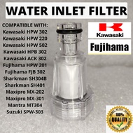 KAWASAKI FUJIHAMA MAXIPRO WATER INLET FILTER FOR PRESSURE WASHER ACCESSORIES HPW 302 HPB 302 HPW 201 MX 301 HPW 220 SHARKMAN MANTRA SUZUKI