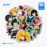 One Piece My Sticker Academia Mha Vinyl Waterproofhero