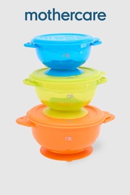 ชามอาหารเด็ก Mothercare Suction Bowls - 3 Pack JL968