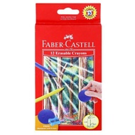 YG Faber Castell 12-Color Erasable Crayon Faber Castell Erasable Crayon/