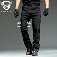 EAGLADE Tactical Cargo Pants For Men JJX8 In Black Waterproof Stretchable