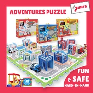 *CLEARANCE* Sunta Adventures Puzzle Mat for 3Y+ (3 Themes)
