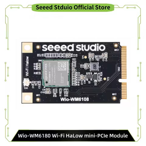 Wio-WM6108 Wi-Fi HaLow Mini PCIe Module WM6108, Quectel FGH100M-H,902-928 MHz, ideal for smart home 