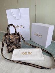 Dior Book Tote Mini Crossbody Bag (Paris Map)