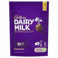 Cadbury Dairy Milk Mini Bites / Coklat Susu Mini 81Gr