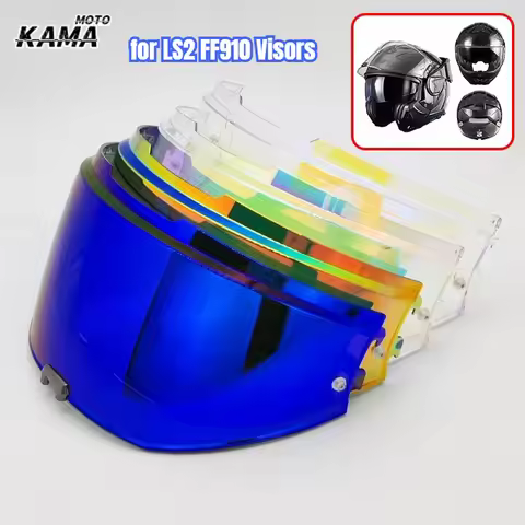 High-definition Helmet Lenses Are Suitable for LS2 FF910 Visors Rear Flip-up Full Helmet Color Chang