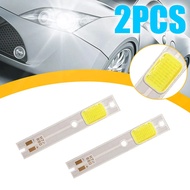 2Pcs COB Chips for C6 LED Car Headlight Bulbs H1 H7 HB3 HB4 880 Auto Headlamp Light Source Chip 6000