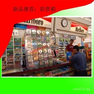 Acrylic Lottery Ticket Phone Storage Mold Transparent Display Box Organizer Lottery Box Storage Plas