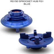ENKE1 FG1 RS150 CNC ALLOY SPROCKET HUB SET RS150 CLUCTH HUB RUMAH SPOKET BEARING AND OIL SEAL INCLUD