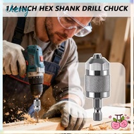 CHERRY Quick Change Chuck, 1.5-6.5mm Hexagonal Handle Drill Chuck Adapter,  1/4 Inch Self-Tightening
