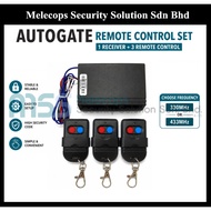 Autogate Remote Control Set Receiver + 3 Remote Control (330Mhz / 433Mhz)