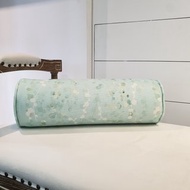 原創印花 亞麻編織圓柱枕 HC1101 朵朵珠葉 2個/組