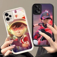 DK-88 Justice Boboiboys Silicone Casing black and white for Xiaomi Redmi poco Note 12 3 X5 F5 F6 Tur