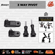 3 WAY PIVOT (SHOOT) FOR GOPRO / INSTA360 / DJI / AKASO / SJCAM
