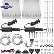 15101-104 9" x 12" Standard Trim Tab Kit 12V with Double Rocker Switch for Boat Size 16ft to 25ft 15