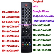 Panasonic 4K Smart Android TV Remote Control with Google Vioce 536j-26900w010 HOF19I127GPD10  Button