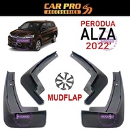 Peordua Alza Rubber Mudflap Mudguard Splash Guard Fender Protector Mud Flap Tyres Accessories 2022 -