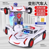 Electric Universal Children's Deformed Police Car Boy Toy Baby Car Sound Light Car Toy