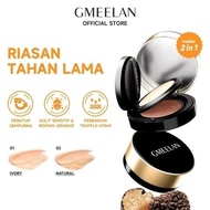 GMEELAN Black Truffle Air Cushion Foundation 7g+10g  Concealer Oil Control High Coverage Makeup Long