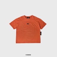 CHEMISE Metal symbol Washed Red T-Shirt