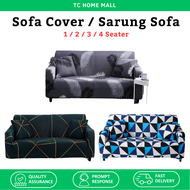 Sofa Elastic Cover 1/2/3/4 Seater Sarung Sofa Kusyen Couch Slip Cushion Sofa Wrap (READY STOCK)