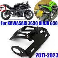 For Kawasaki Z650 Z 650 Ninja 650 2017 - 2023 2022 Accessories Rear License Plate Holder Bracket Tai