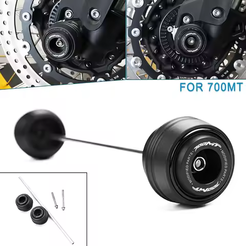 For CFMOTO 700MT MT700 CF 700 MT 2025 2026 Motorcycle Front Wheel Fork Axle Crash Protector Anti-Col